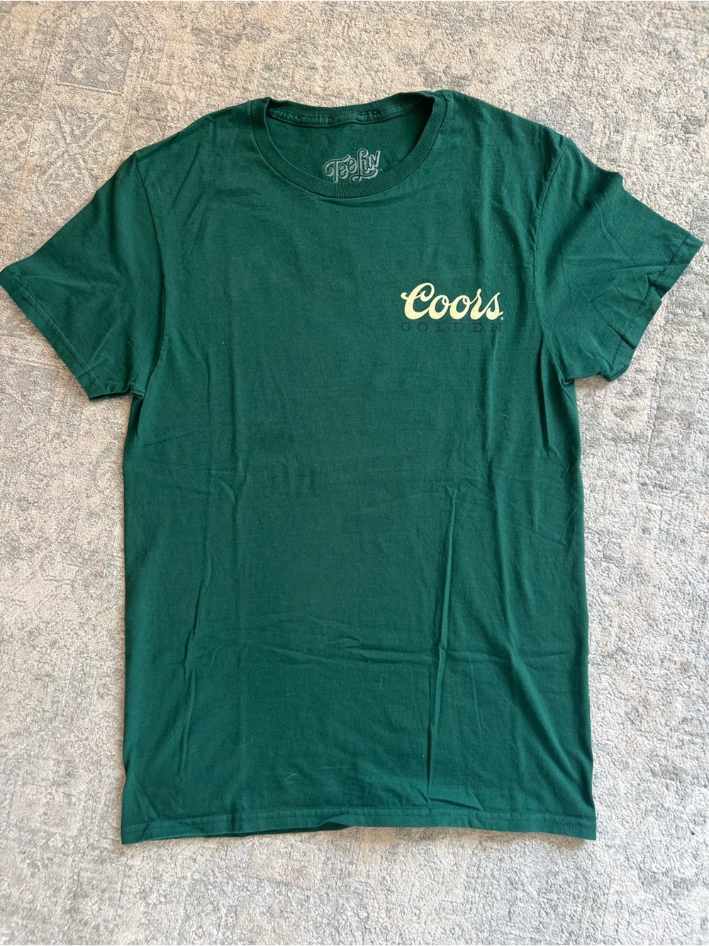Logo Short Sleeve Tee in Dark Green